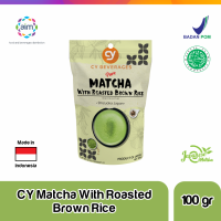 CY MATCHA WITH ROASTED BROWNRICE 100GR