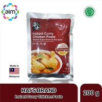 HAIS INSTANT CURRY CHICKEN PASTE 230GR