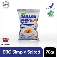 EVERYTHING BANANA CHIPS - SIMPLY SALTED 70g