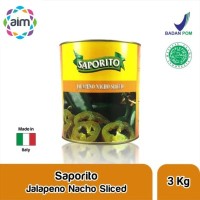 SAPORITO JALAPENO SLICED PEPPER 2,9 KG